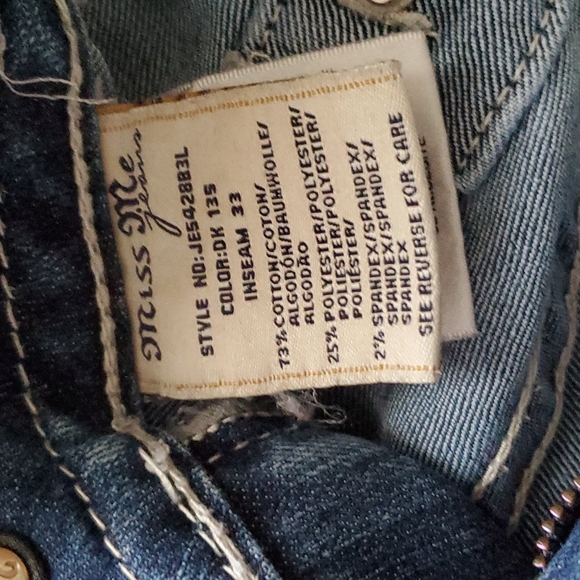 Miss Me size 28 boot cut Jeans - Picture 7 of 7